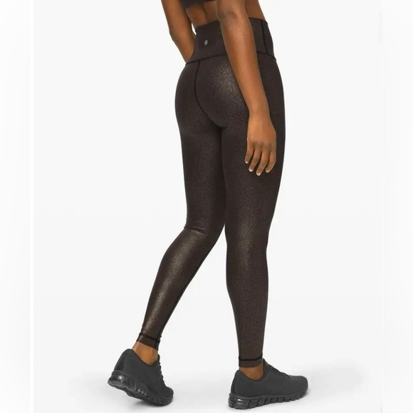 π EEUC! π RARE Lululemon Wunder Under High-Rise 28β Foil - Picture 2 of 8